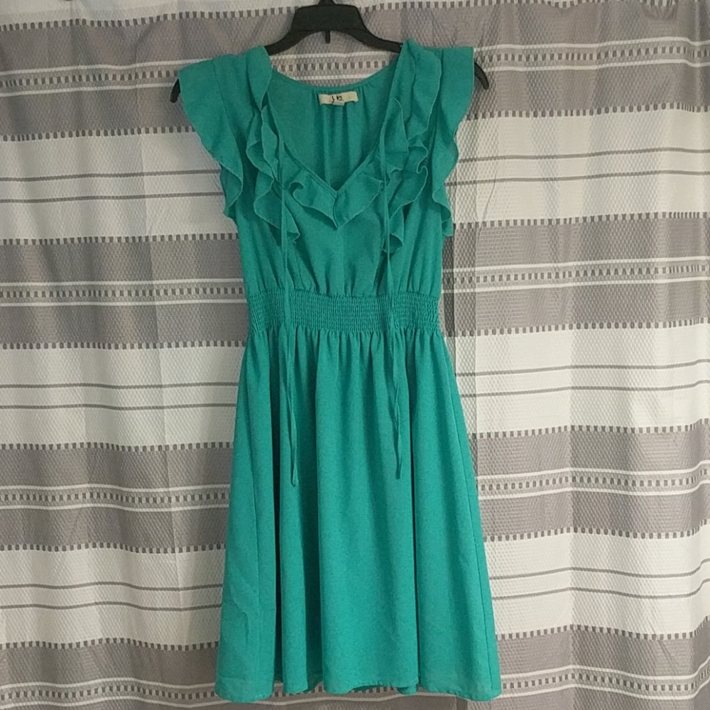 🟣Teal dress